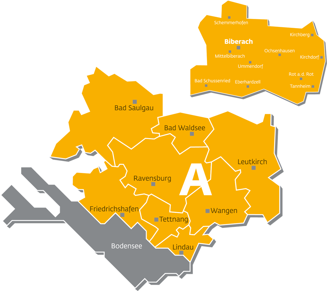 Verbreitungsgebiet individuell